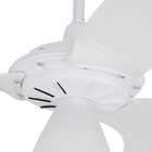 Ventilador de Teto com Controle de Parede 3 Pás 80 cm Branco 220V Fresh Ventisol