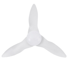 Ventilador de Teto com Controle Remoto 3 pás Branco Confort Aliseu 127V (110V)