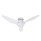 Ventilador de Teto com Controle Remoto 3 pás Branco Confort Aliseu 220V
