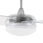 Ventilador de Teto com Controle Remoto 3 pás Cristal Confort Aliseu 220V