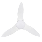 Ventilador de Teto com Controle Remoto 3 pás Cristal Confort Aliseu 220V