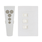 Ventilador de Teto com Controle Remoto 3 Pás Cristal Nano Aliseu 220V