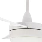 Ventilador de Teto com Controle Remoto 3 pás Branco Neutral Nano Inspire 220V