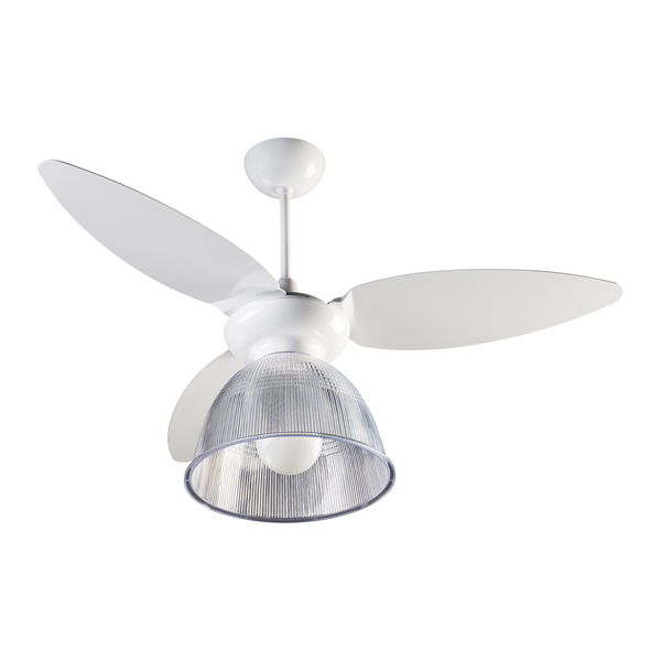 Ventilador de Teto 3 Pás Branco Prisma Ventisol 127V (110V)