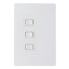 Ventilador de Teto com Controle de Parede 4 Pás 1,05 m Branco 220V Vime Aliseu