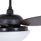 Ventilador de Teto 4 pás Marrom Iceberg Aliseu 220V