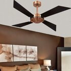 Ventilador De Teto 4 Pás New Office Tech Volare Cobre/tabaco