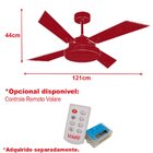 Ventilador De Teto 4 Pás Volare Bronze Vr50 Tech Bronze/preto