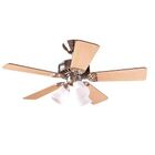 Ventilador De Teto 5 Hélices Beacon Hill 127v Niquel Hunter