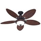 Ventilador De Teto 5 Hélices Caribbean 127v Bronze Hunter