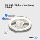 Ventilador De Teto Air Ring Led 40w Controle Remoto Bluetoot
