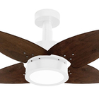 Ventilador De Teto Aspen Led 3000k Venti-delta Branco 4pás Im