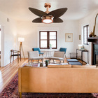 Ventilador De Teto Aspen Led 3000k Venti-delta Cobre 4pás Imb