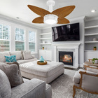 Ventilador De Teto Aspen Led 6000k Venti-delta Branco 4pás Fr