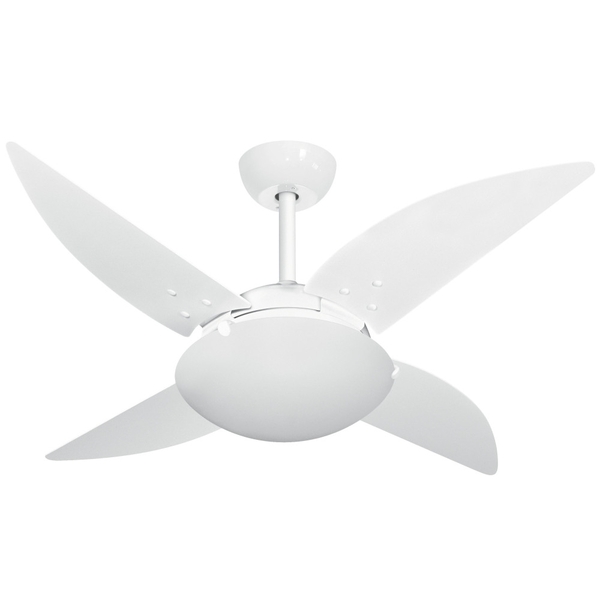 Ventilador de Teto Branco 4 Pás Premium Quad Branco 220V