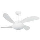 Ventilador de Teto Branco 4 Pás Premium Vr42 Fly Branco 220V