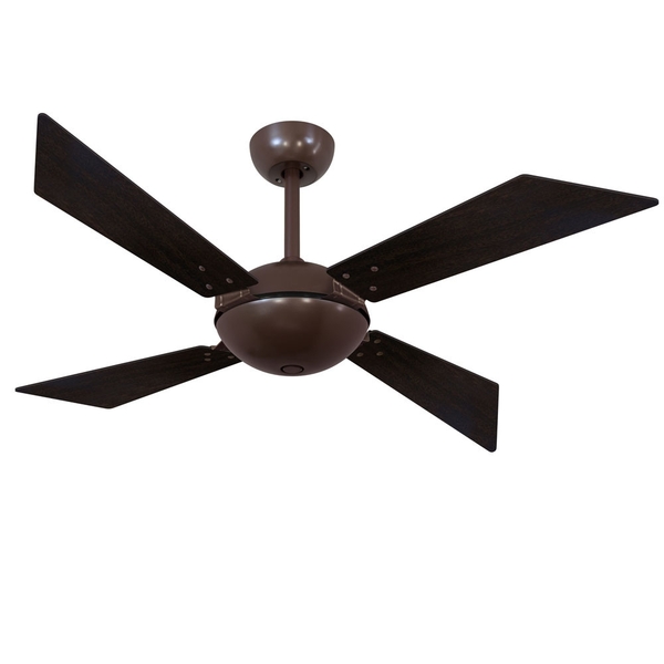 Ventilador de Teto Café 4 Pás Tech Office Tabaco 127V