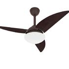 Ventilador De Teto Class 3 Pás Marrom Silencioso Ventax 220v
