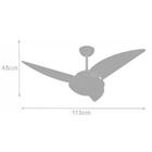 Ventilador De Teto Clear Branco 220v