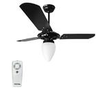 Ventilador De Teto Com Controle 150w Preto Ventex 110v