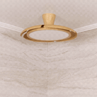 Ventilador de Teto com Controle Remoto Aliseu Lírio com Led 4 Pás 102 cm Freijó Bivolt