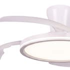 Ventilador de Teto com Controle Remoto Inspire Aura com Led Integrado 3 Ps 974cm Branco Bivolt