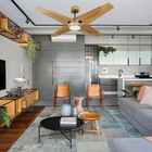 Ventilador De Teto Com Controle Remoto Natuvent Callis Led 4