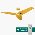 Ventilador De Teto Com Controle Remoto Natuvent Callis No Lig