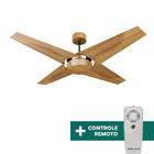 Ventilador De Teto Com Controle Remoto Natuvent Callis No Lig