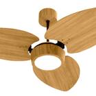 Ventilador De Teto Com Controle Remoto Natuvent Dahlia Led 3