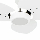 Ventilador De Teto Com Controle Remoto Natuvent Dahlia Led 3