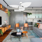 Ventilador De Teto Com Controle Remoto Natuvent Dahlia Led 3