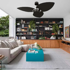 Ventilador De Teto Com Controle Remoto Natuvent Dahlia No Lig