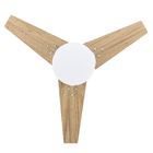 Ventilador de Teto com Controle Remoto Nunes Freijó 3 Pás 101cm Branco 127V (110V) Ventex