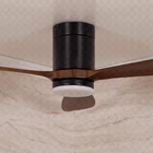 Ventilador de Teto com Controle Remoto Spirit Zeoo com Led 3 Pás 132 cm Tabaco Bivolt