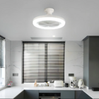 Ventilador de Teto com Lâmpada Silencioso Potente com Control