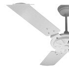 Ventilador De Teto Comercial 150w E 180w Branco Pás Brancas V
