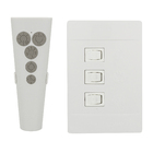 Ventilador de Teto com Controle Remoto e Controle de Parede 3 Pás 80 cm Branco 110V Slim 80 Inspire