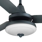 Ventilador de Teto com Controle Remoto 3 pás 112,4cm Chumbo 127V (110V) Farou Inspire