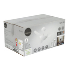 Ventilador de Teto com Controle Remoto e Controle de Parede 3 Pás 80 cm Branco 220V Slim 80 Inspire