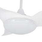 Ventilador de Teto com Controle Remoto e Controle de Parede 3 Pás 80 cm Branco 220V Slim 80 Inspire