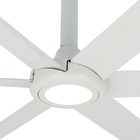 Ventilador de Teto com Controle Remoto 6 Pás 2,12 m Branco Bivolt Jumbo Aliseu