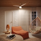 Ventilador de Teto com Controle Remoto Aires Inverter 3 Pás 105cm Branco Bivolt Ventisol