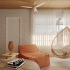 Ventilador de Teto com Controle Remoto Aires Inverter 3 Pás 105cm Branco Bivolt Ventisol