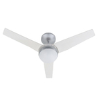 Ventilador de Teto com Controle Remoto, Bluetooth e Controle de Parede 3 Pás 1,1 m Cristal 110V Jet