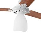 Ventilador De Teto Controle Remoto Loren Sid Branco Pás 127v