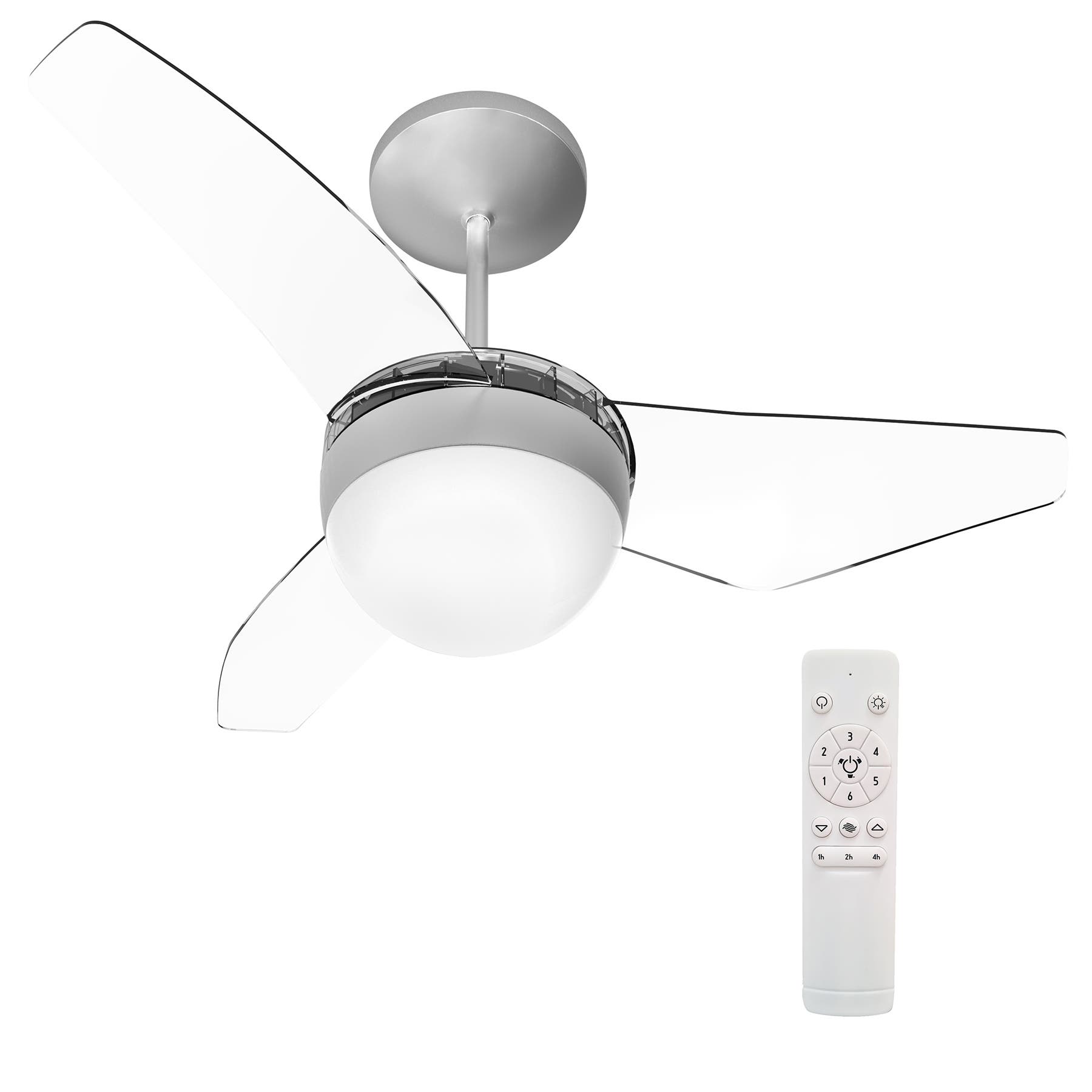 KK VIPページ Ventilador de Teto com Controle Remoto Inspire Nano Eco 3 Pás 83