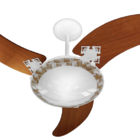 Ventilador De Teto Delta Ventus 3 Pás Br/mg 220v+controle R.