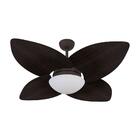 Ventilador De Teto Dormamu Marrom Texturizado 4 Pás Tabaco 22