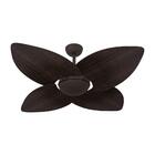 Ventilador De Teto Dormamu Marrom Texturizado Office 4 Pás Ta